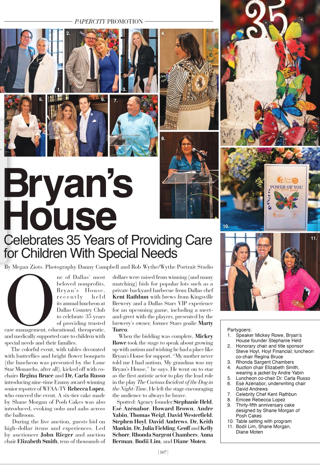 Bryan’s House “Power of You” 2023 Awards Luncheon