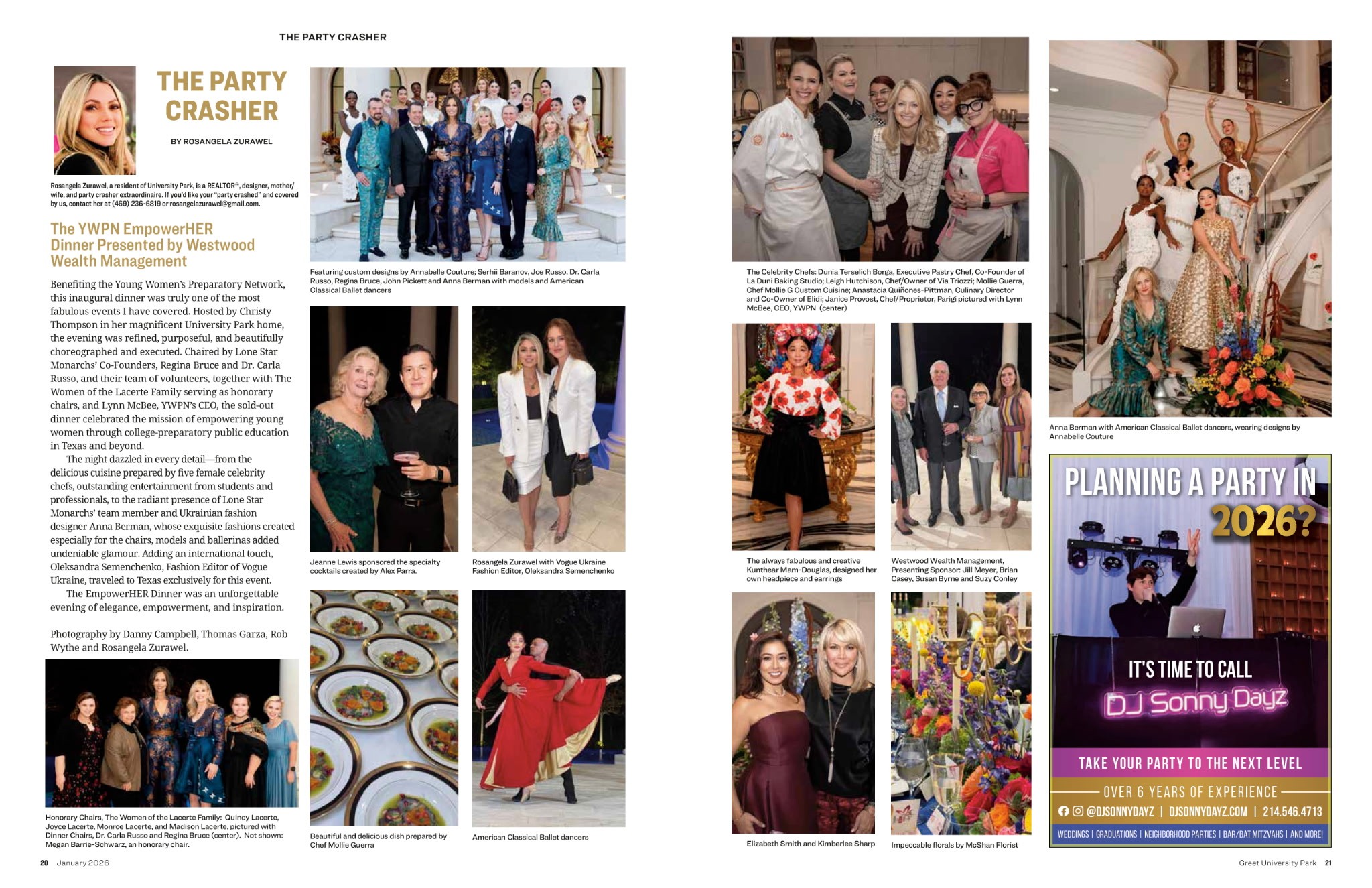 The YWPN EmpowerHER Dinner