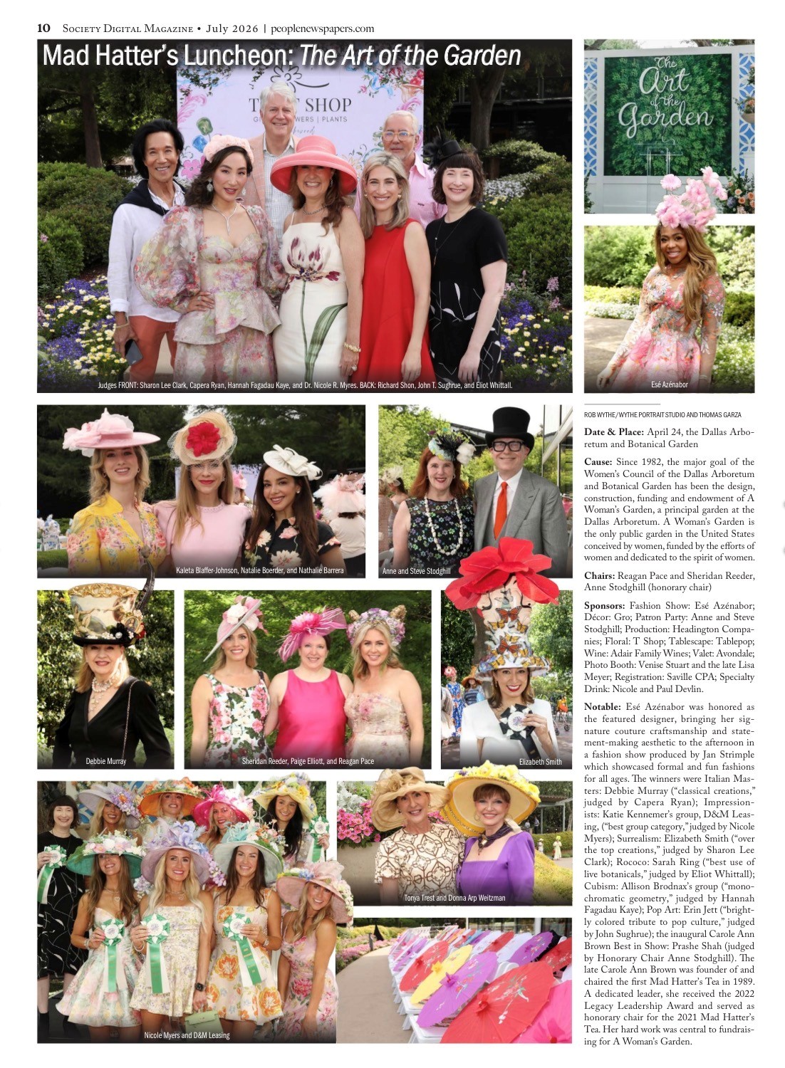 Mad Hatter’s Luncheon: The Art of the Garden
